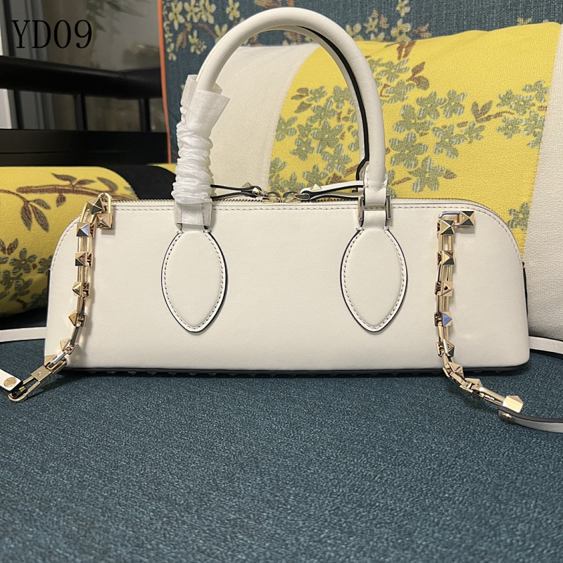 Valentiino YD0978 Small Rockstud Tote Bag