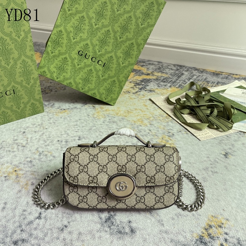 Gucc1 YD8148 Mini GG Marmont Shoulder Bag