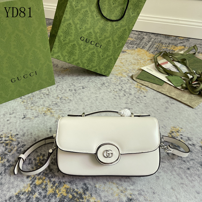 cover-151580500 Gucc1 YD8162 White Leather Crossbody Bag