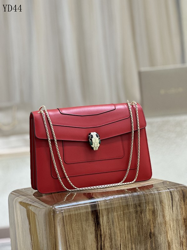 Bvl8ariii YD4483 Luxury Red Leather Tote Bag