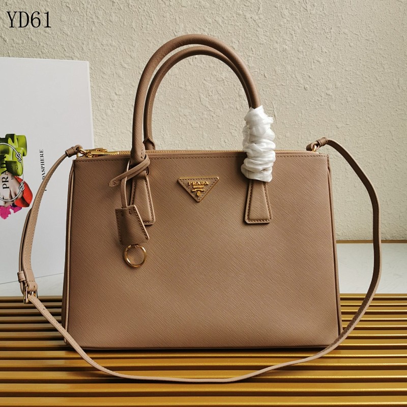 Pr4da YD61 Saffiano Leather Shoulder Bag