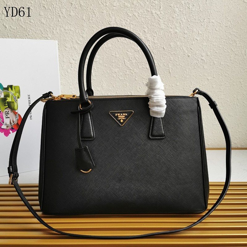 Pr4da YD61 Tote Bag – Luxury Designer Handbag in Black