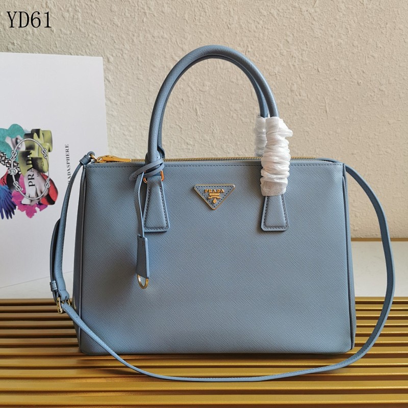 Pr4da YD61083 Saffiano Leather Tote Bag