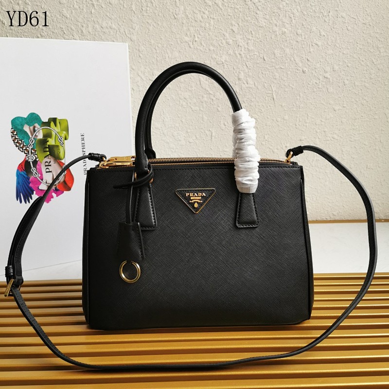 cover-152955938 Pr4da YD61078 Triangular Logo Saffiano Leather Shoulder Bag