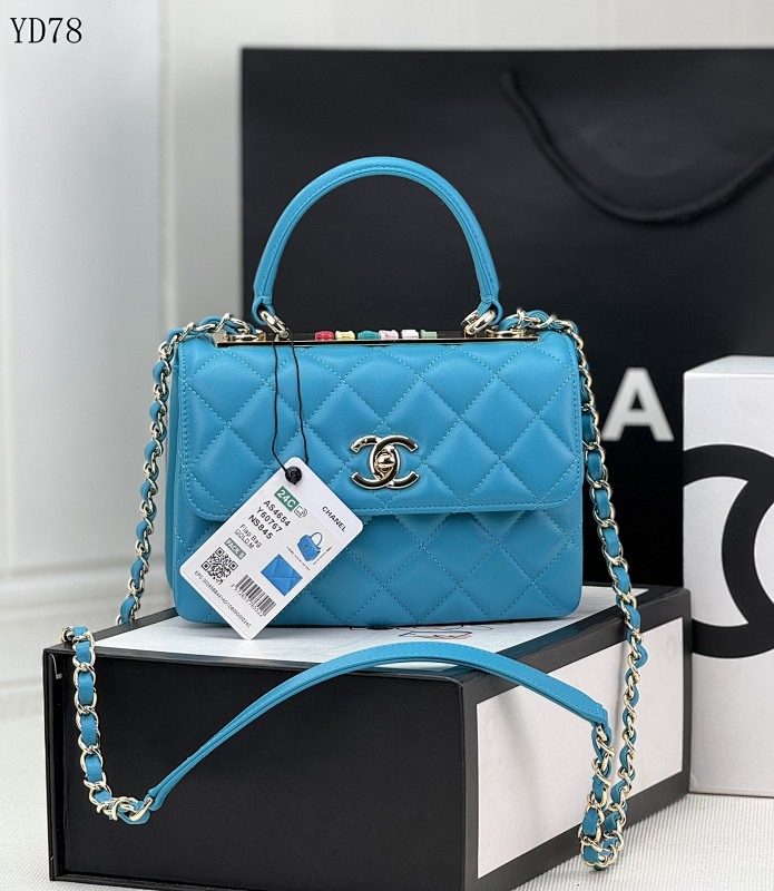 CHANELL YD78 Mini Quilted Leather Handbag