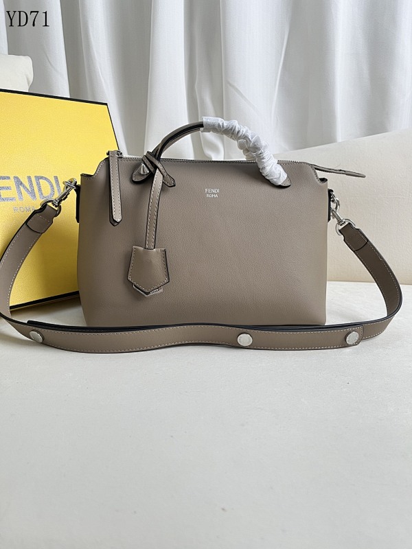 F3ndii YD71072 Small Leather Tote Bag