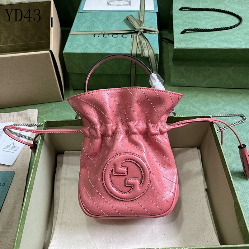 Gucc1 YD43060 Blondie Mini Bucket Bag