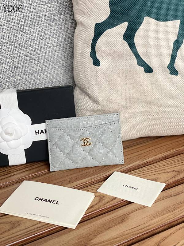 CHANELL AP0213 Classic Quilted Card Holder