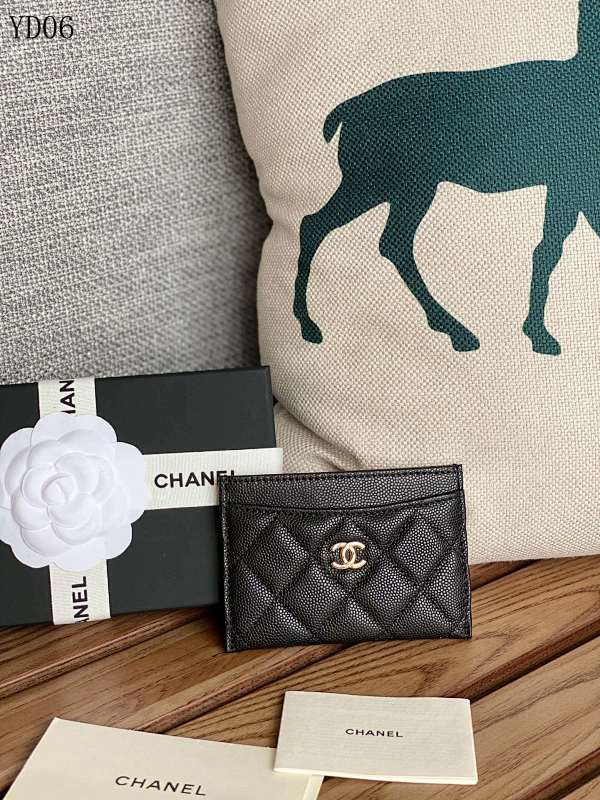 Chan3l YD06010 Quilted Card Holder