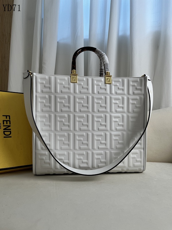 F3ndii YD71088 FF Logo Tote Bag
