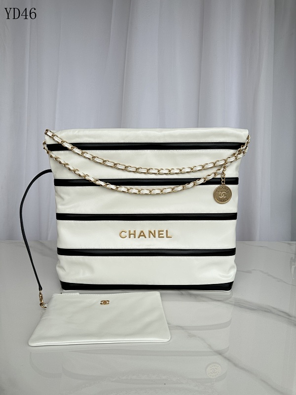 CHANELL AS3260 Striped Flap Bag