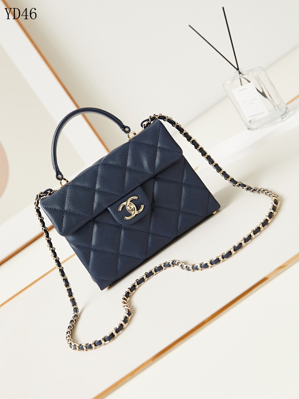 cover-159339196 CHANELL YD46088 Quilted Caviar Leather Shoulder Bag