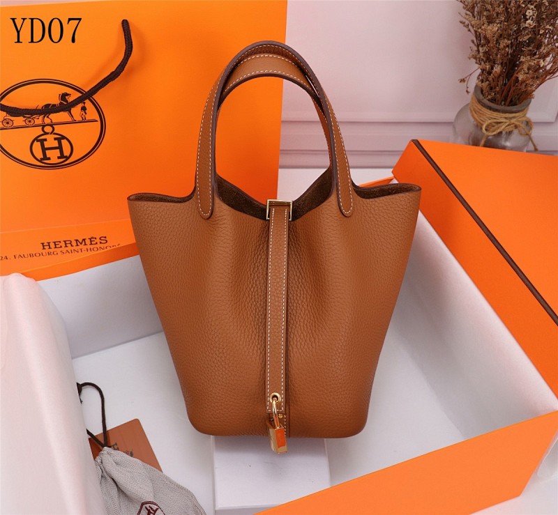 Hermès YD07065 070 Picnic Basket Bag
