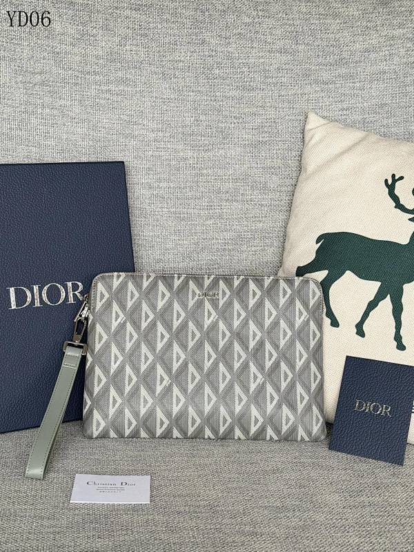 Diiior A251 Clutch Wallet with Diiior Oblique Pattern