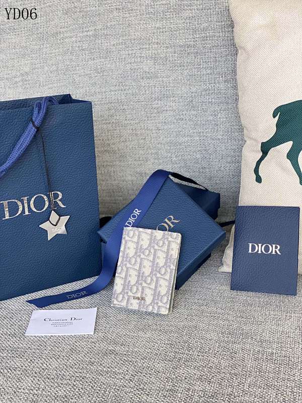 Diiior YD06016 Oblique Print Wallet
