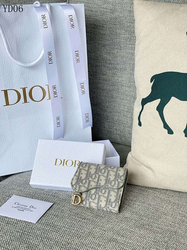 Diiior S5652CTZQ-M928 Trifold Wallet