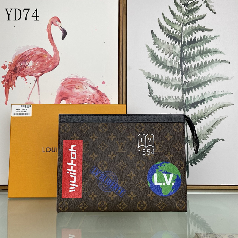 LVutton M61692 Monogram Eclipse Zippered Pouch