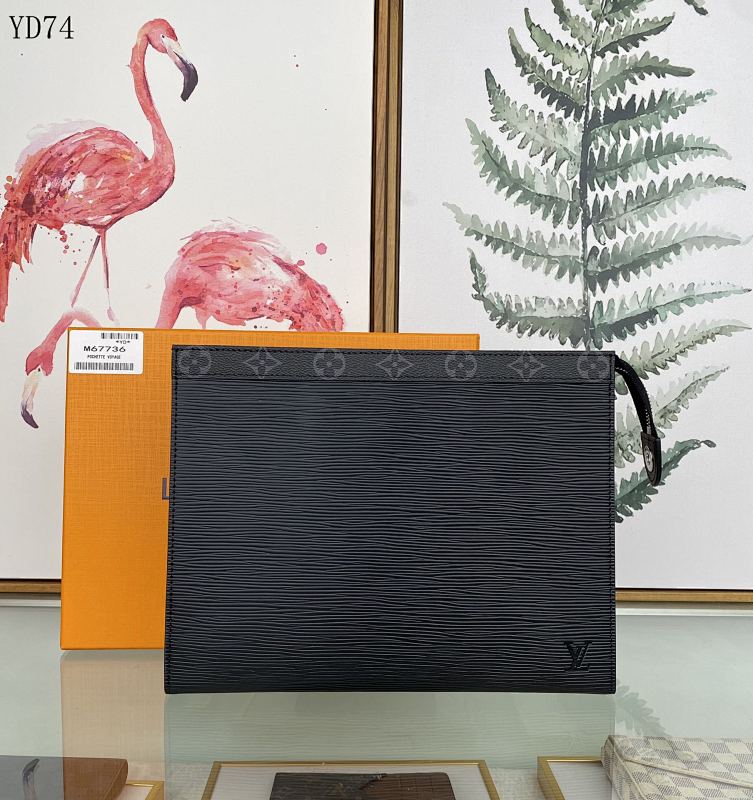 LVutton M67736 Pochette Voyage Epi Leather Clutch