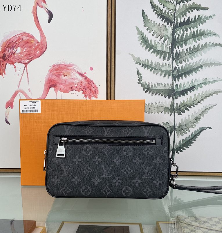 LVutton M42838 Kasai Handbag Damier Graphite