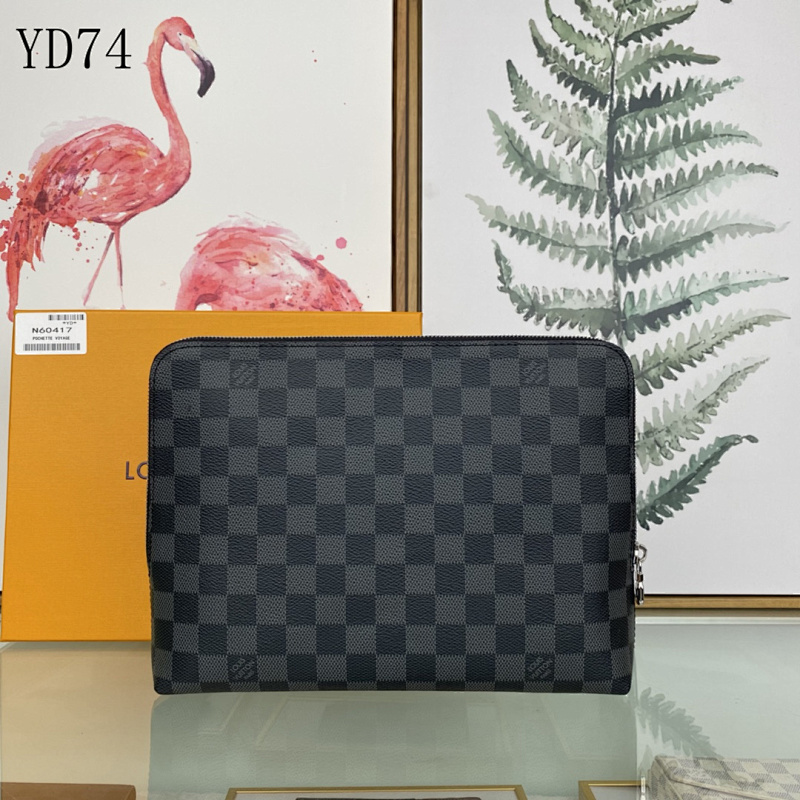 LVutton YD74029 Damier Graphite Pouch