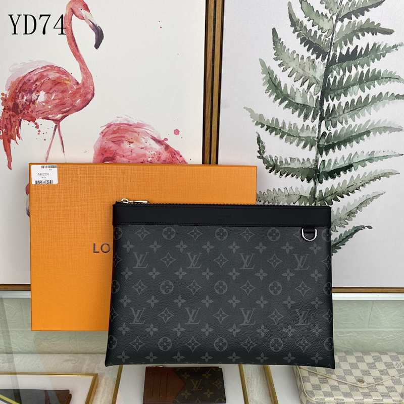LVutton YD74025 N62291 Monogram Canvas Pouch