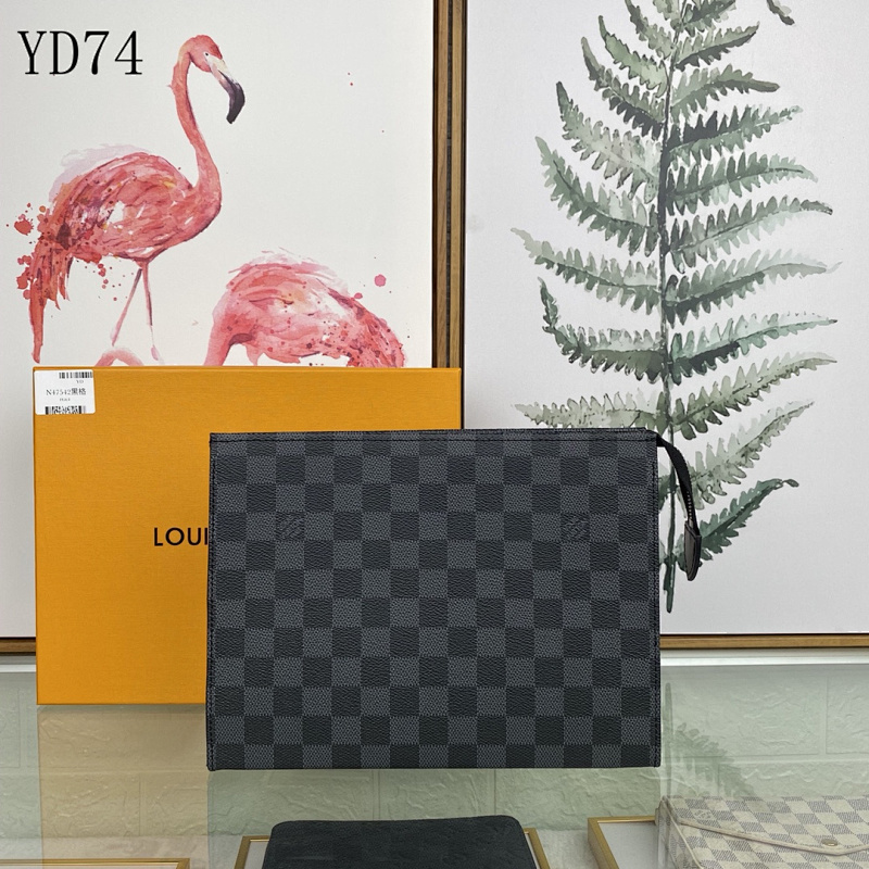 LVutton M47542 Damier Graphite Cosmetic Pouch