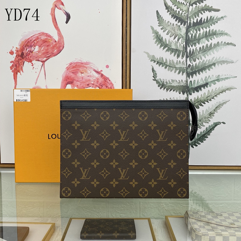 LVutton M61692 Monogram Eclipse Pochette Voyage Medium