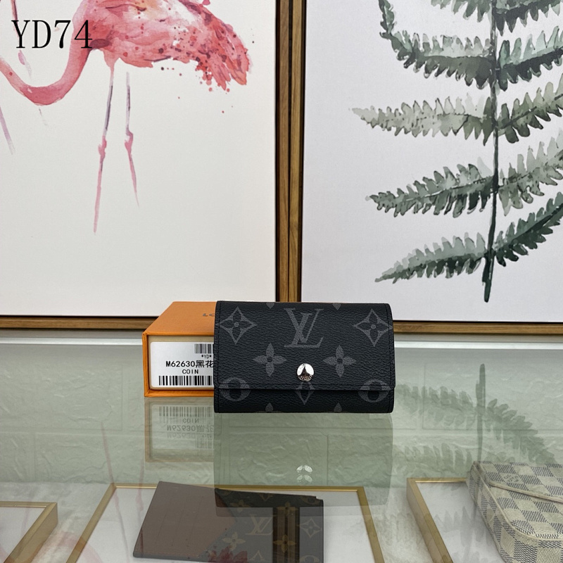 LVutton M62630 Black Monogram Coin Purse