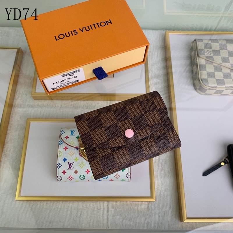 LVutton M41939 Multicolor Envelope Coin Purse