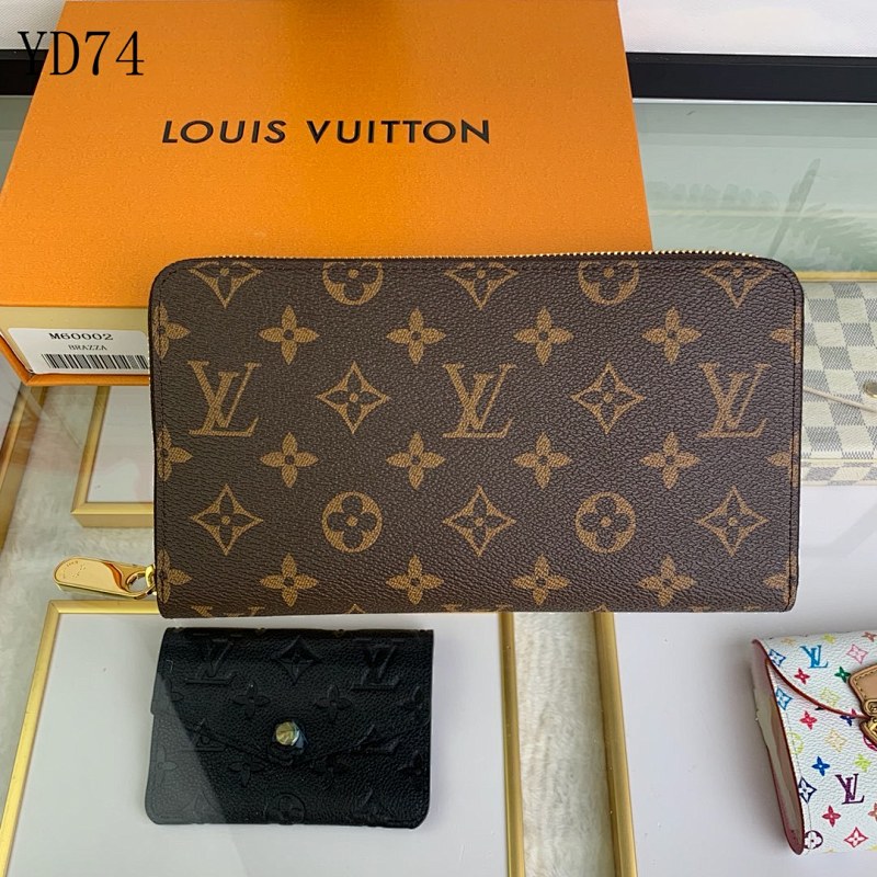 LVutton M60002 Monogram Zip Around Wallet