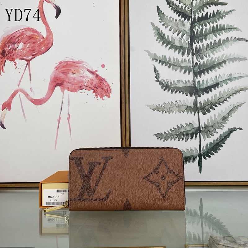 LVutton M69353 Zippy Wallet Monogram Canvas