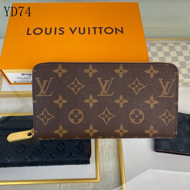 LVutton M41896 Zippy Wallet Monogram Canvas
