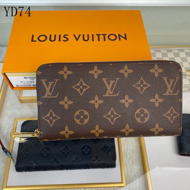 LVutton M41894 Zippy Wallet Monogram Canvas