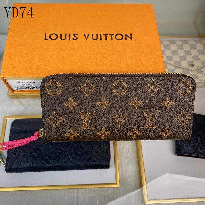 LVutton M42119 Monogram Clémence Wallet