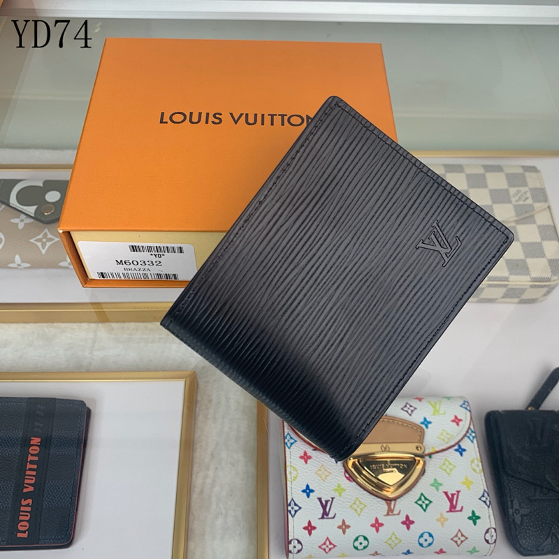 LVutton M60332 Slender Wallet Water Wave Texture