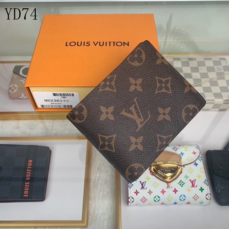 cover-160591994 LVutton YD74 Monogram Canvas Wallet
