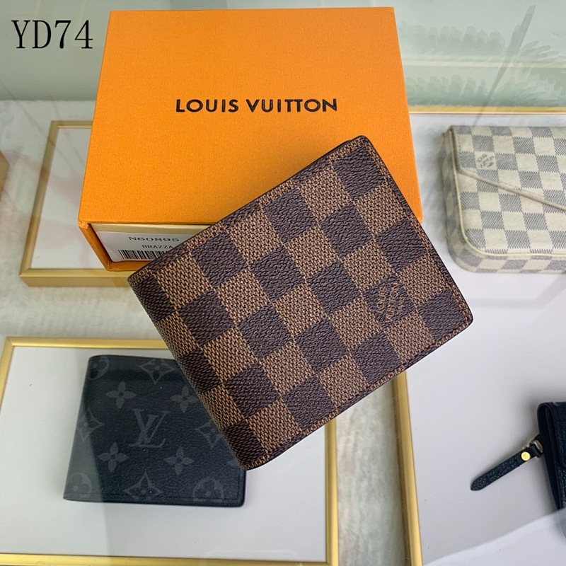 LVutton YD74014 N60895 Monogram Canvas Wallet