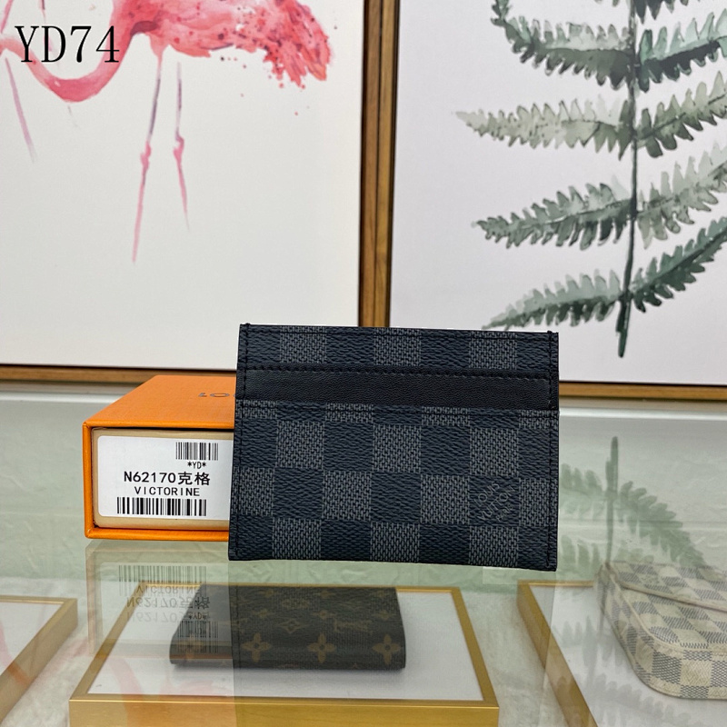 LVutton M62170 Black Damier Eclipse Card Holder