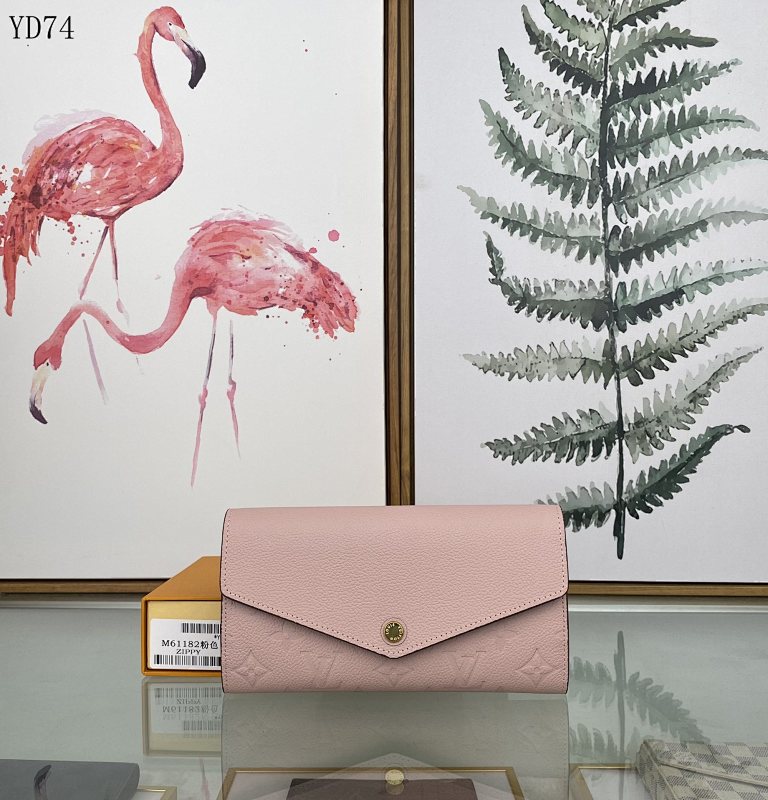 LVutton M61182 Pink Sarah Wallet