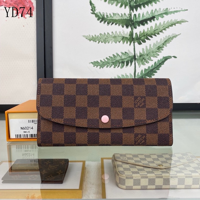 LVutton N60214 Emilie Wallet in Pink