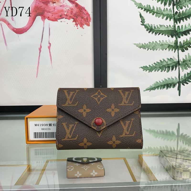 LVutton YD74018 Monogram Canvas Wallet