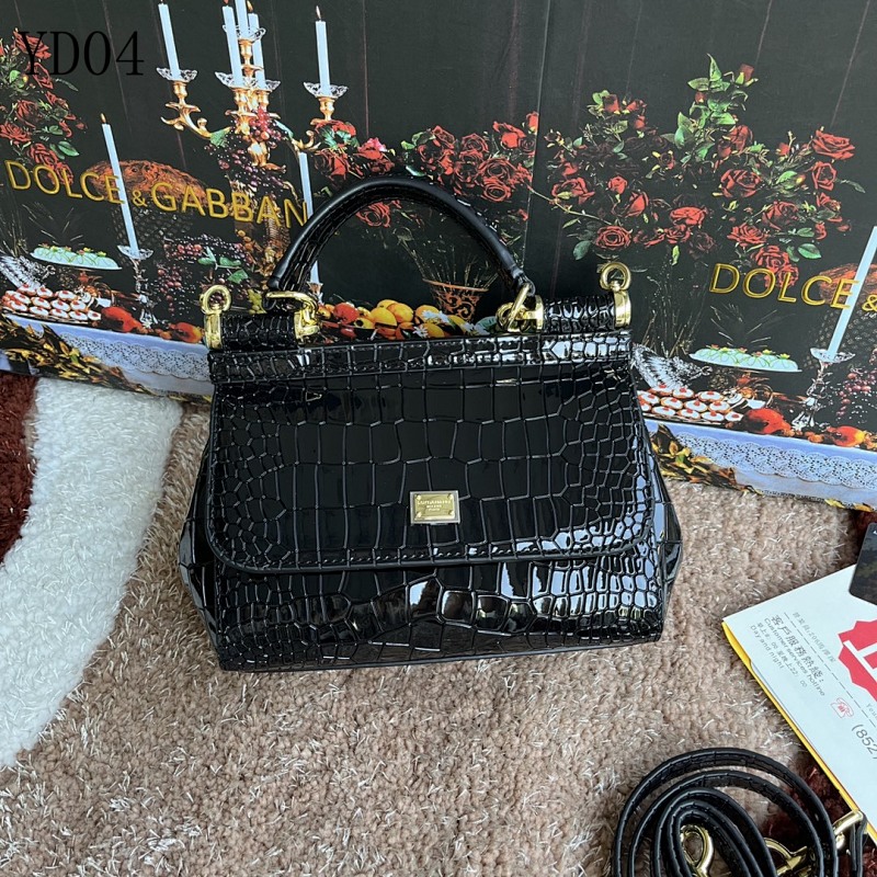 cover-161504245 Dolce & Gabbana YD04 Crocodile-Embossed Handbag