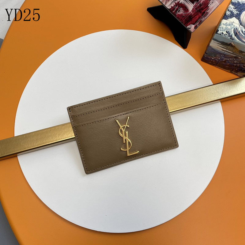 SntLaurent YSL Card Holder Wallet Model 423291