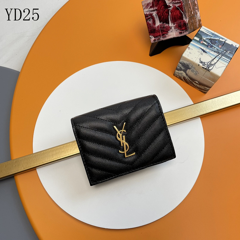 SntLaurent YSL Monogram Wallet Model 530841