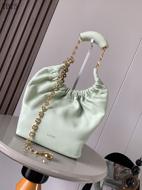L03wee 9042 Soft Leather Cloud Bag
