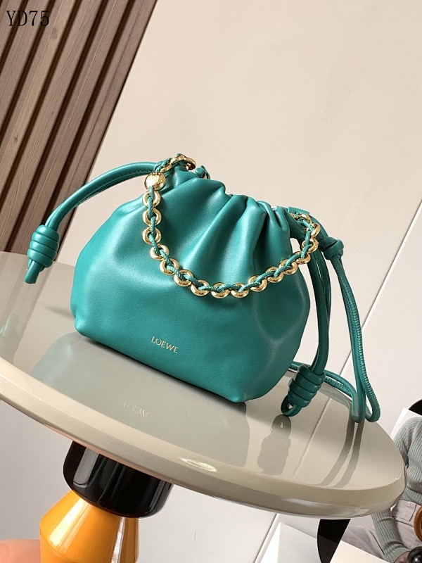 LOEWE Flamenco Purse Mini Nappa Lamb Leather Handbag