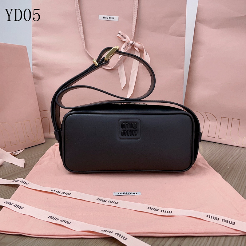MiuuMiuu 5BC158# Mini Leather Crossbody Bag