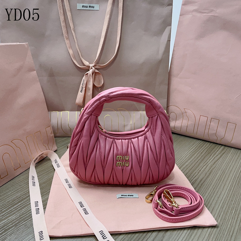 MiuuMiuu YD05 Quilted Hobo Bag