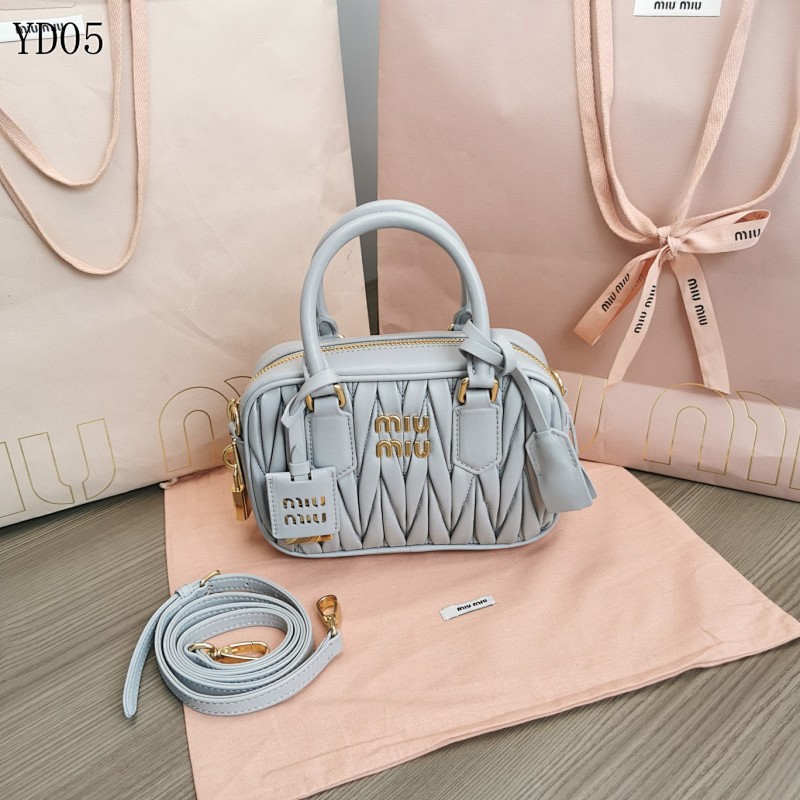 MiuuMiuu 5BB123 Mini Nylon Crossbody Bag