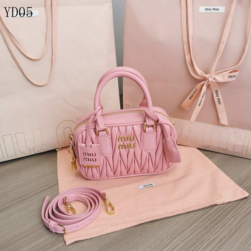 MiuuMiuu YD05 Mini Quilted Leather Handbag